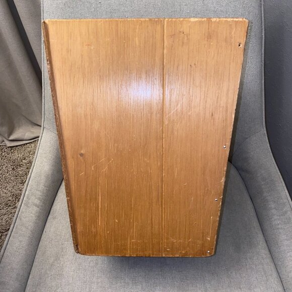 Mid-Century Modern Danish Teak Wastebasket - Picture 7 of 13